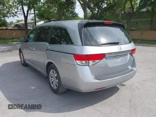 2017 Honda Odyssey EX-L with VIN 5FNRL5H66HB013840, listed as a IAAI auction lot 41768858 with 100,547 mi miles and . Bid and sale history available at DreamBid. Image 3.