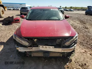 2019 Honda Accord Sedan Sport 1.5T with VIN 1HGCV1F36KA067769, listed as a Copart auction lot 48950575 with 56,988 mi miles and Salvage Title. Bid and sale history available at carsss.com. Image 5.