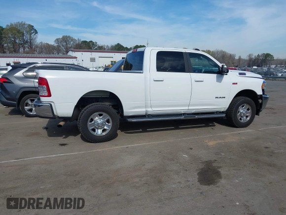 2021 Ram 2500 Big Horn with VIN 3C6UR5DJ8MG552586, listed as a IAAI auction lot 41826654 with 82,847 mi miles and . Bid and sale history available at DreamBid. Image 13.
