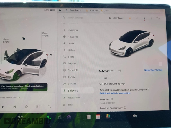 2023 Tesla Model 3 z VIN 5YJ3E1EA4PF454754, wystawiony jako IAAI lot #42665785 z przebiegiem 5 218 mil mil oraz . Historia ofert i sprzedaży dostępna na DreamBid. Obrazek 19.