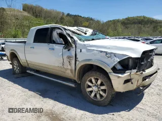 2014 Ram 2500 Longhorn with VIN 3C6UR5PL7EG289778, listed as a Copart auction lot 51343434 with 170,958 mi miles and Salvage Title. Bid and sale history available at carsss.com. Image 4.