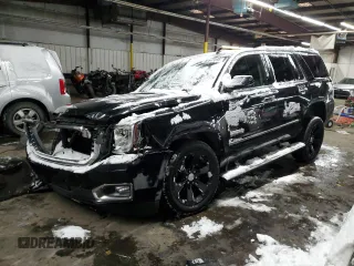 2016 GMC Yukon Denali with VIN 1GKS2CKJXGR325355, listed as a Copart auction lot 88905095 with 127,432 mi miles and Salvage Title. Bid and sale history available at carsss.com. Image 1.