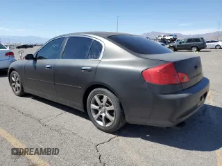 2006 Infiniti G35 with VIN JNKCV51E36M500160, listed as a Copart auction lot 71505364 with 236,731 mi miles and Salvage Title. Bid and sale history available at DreamBid. Image 2.
