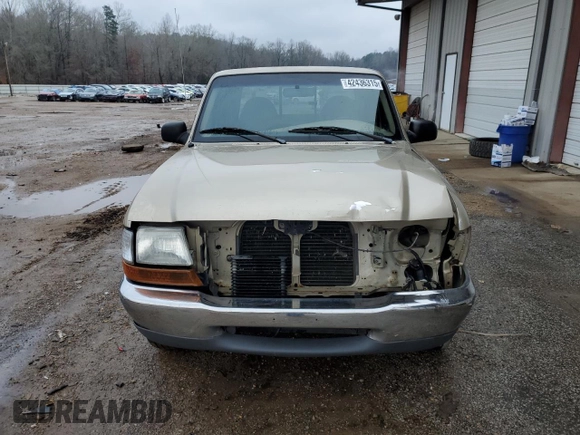 2000 Ford Ranger XL with VIN 1FTYR14V1YTA25925, listed as a Copart auction lot 42436315 with 199,952 mi miles and Salvage Title. Bid and sale history available at DreamBid. Image 5.