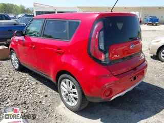 2018 Kia Soul + with VIN KNDJP3A53J7612357, listed as a IAAI auction lot 41994031 with 147,353 mi miles. Bid and sale history available at carsss.com. Image 3.