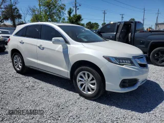 2017 Acura RDX w/Technology Pkg with VIN 5J8TB3H52HL000635, listed as a Copart auction lot 49536545 with 57,383 mi miles and Salvage Title. Bid and sale history available at carsss.com. Image 4.