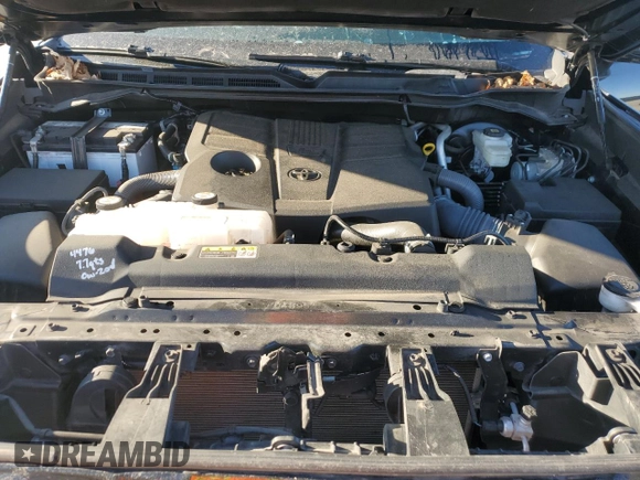 2022 Toyota Tundra SR5 with VIN 5TFLA5DA8NX048418, listed as a Copart auction lot 48406495 with 54,594 mi miles and Salvage title. Bid and sale history available at DreamBid. Image 12.