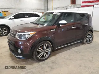 2017 Kia Soul + with VIN KNDJP3A54H7455268, listed as a Copart auction lot 54220355 with 74,772 mi miles and Clean Title. Bid and sale history available at carsss.com. Image 1.