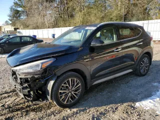 2019 Hyundai Tucson Night with VIN KM8J33AL9KU055365, listed as a Copart auction lot 89280005 with 65,002 mi miles and Salvage Title. Bid and sale history available at carsss.com. Image 1.