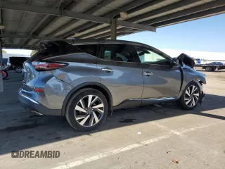 2023 Nissan Murano SL with VIN 5N1AZ2CJ5PC131102, listed as a Copart auction lot 49656345 with 52,949 mi miles and Non Repairable. Bid and sale history available at DreamBid. Image 3.