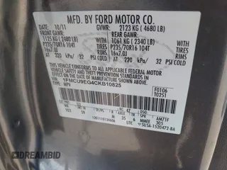 2012 Ford Escape Limited с VIN 1FMCU9EG4CKB10825, выставлен на аукционе IAAI как лот 42022161 с пробегом 240 859 миль миль и . История ставок и продаж доступна на DreamBid. Изображение 9.