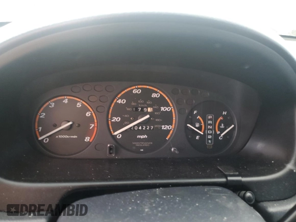 2001 Honda CR-V LX with VIN JHLRD28441S013857, listed as a Copart auction lot 46674145 with 204,227 mi miles and Salvage Title. Bid and sale history available at carsss.com. Image 9.