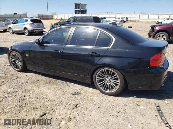 2007 BMW 3 Series 335xi with VIN WBAVD53547A006965, listed as a Copart auction lot 53650575 with 89,921 mi miles and Salvage Title. Bid and sale history available at carsss.com. Image 2.
