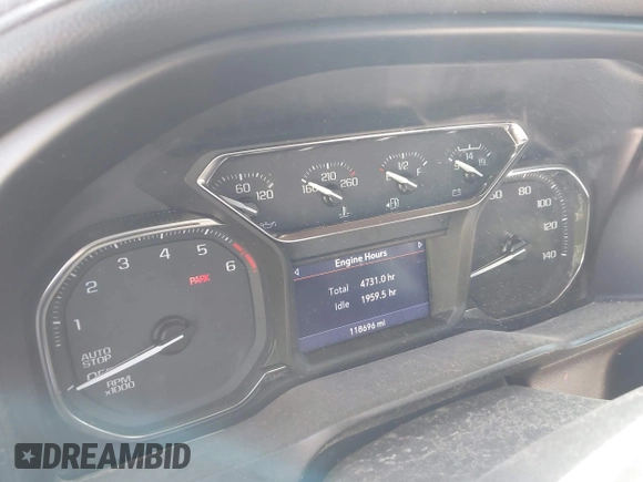 2020 GMC Sierra 1500 SLT with VIN 3GTP8DED9LG288966, listed as a IAAI auction lot 42012445 with 118,696 mi miles and . Bid and sale history available at DreamBid. Image 7.