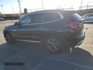 2024 BMW X3 sDrive30i with VIN 5UX43DP0XR9U58299, listed as a Copart auction lot 47617185 with 9,385 mi miles and Salvage Title. Bid and sale history available at DreamBid. Image 2.
