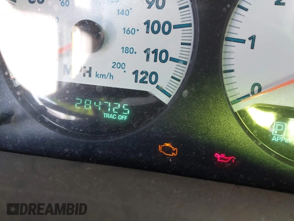 2005 Dodge Caravan SXT with VIN 2D8GP44L55R278834, listed as a IAAI auction lot 42056187 with 284,725 mi miles and . Bid and sale history available at DreamBid. Image 16.