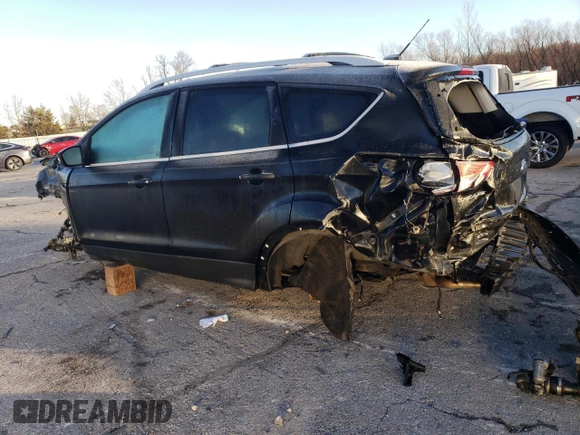 2013 Ford Escape Titanium with VIN 1FMCU0J99DUC23775, listed as a Copart auction lot 84480614 with 0 mi miles and Salvage Title. Bid and sale history available at carsss.com. Image 2.