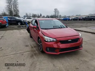 2022 Subaru Impreza Special Sports with VIN 4S3GTAM6XN3708272, listed as a Copart auction lot 48568345 with 38,420 mi miles and Salvage title. Bid and sale history available at DreamBid. Image 10.