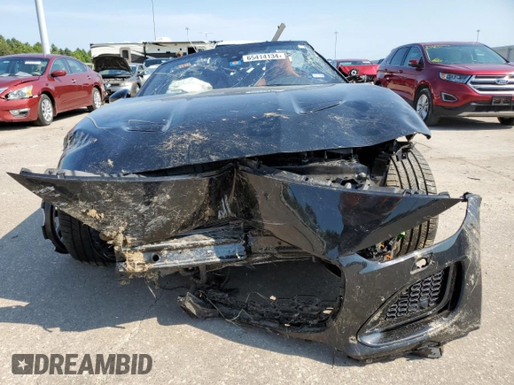 2023 Jaguar F-Type with VIN SAJD85EE8PCK82636, listed as a Copart auction lot 65414134 with Not Provided miles and Salvage Title. Bid and sale history available at DreamBid. Image 5.