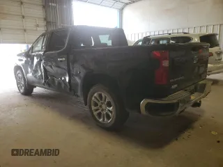 2023 Chevrolet Silverado 1500 LTZ with VIN 1GCUDGE80PZ250664, listed as a Copart auction lot 49599055 with 61,878 mi miles and Salvage Title. Bid and sale history available at carsss.com. Image 2.