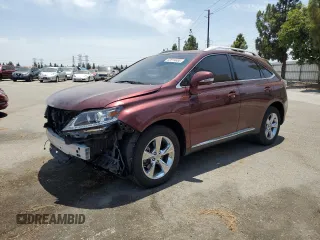2014 Lexus RX 350 with VIN JTJBK1BA1E2035671, listed as a Copart auction lot 62514685 with 83,475 mi miles and Salvage title. Bid and sale history available at DreamBid. Image 1.