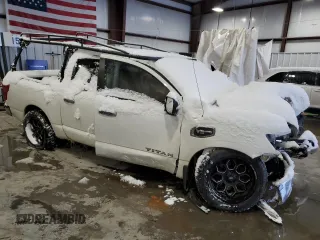 2017 Nissan Titan S with VIN 1N6AA1EK8HN549801, listed as a Copart auction lot 88013065 with Not provided miles and Salvage title. Bid and sale history available at DreamBid. Image 4.