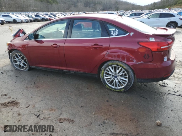 2015 Ford Focus Titanium with VIN 1FADP3J22FL239884, listed as a Copart auction lot 47628525 with 181,624 mi miles and Salvage Title. Bid and sale history available at carsss.com. Image 2.