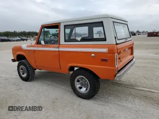 1972 Ford Bronco z VIN U15GLM48682, wystawiony jako Copart lot #78607044 z przebiegiem 242 313 mil mil oraz Szkoda całkowita • Salvage title. Historia ofert i sprzedaży dostępna na DreamBid. Obrazek 2.
