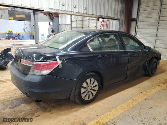 2011 Honda Accord Sdn LX with VIN 1HGCP2F38BA106989, listed as a Copart auction lot 43714885 with 208,550 mi miles and Salvage Title. Bid and sale history available at carsss.com. Image 3.