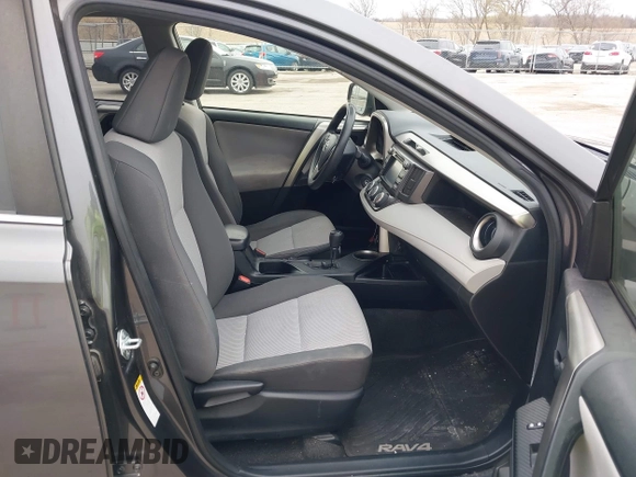 2015 Toyota RAV4 LE with VIN JTMBFREV2FJ049199, listed as a IAAI auction lot 41937465 with 131,547 mi miles. Bid and sale history available at carsss.com. Image 5.