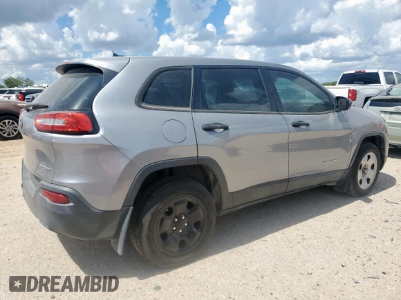 2015 Jeep Cherokee Sport z VIN 1C4PJLAB2FW632601, wystawiony jako Copart lot #61843375 z przebiegiem 96 272 mil mil oraz Czysty tytuł • Clean title. Historia ofert i sprzedaży dostępna na DreamBid. Obrazek 3.
