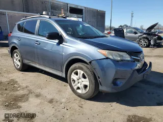 2013 Toyota RAV4 LE with VIN 2T3BFREV4DW080324, listed as a Copart auction lot 46670025 with 160,770 mi miles and Salvage Title. Bid and sale history available at carsss.com. Image 4.