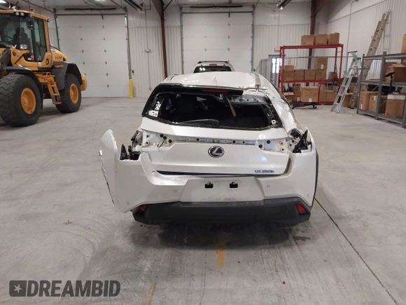 2021 Lexus UX 250h z VIN JTHP9JBHXM2041595, wystawiony jako IAAI lot #41046223 z przebiegiem 27 773 mil mil oraz . Historia ofert i sprzedaży dostępna na DreamBid. Obrazek 17.