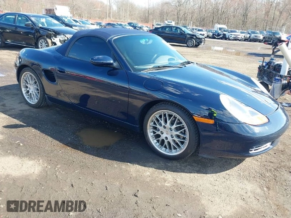 2001 Porsche Boxster z VIN WP0CA29861S620159, wystawiony jako IAAI lot #41868701 z przebiegiem 38 776 mil mil oraz . Historia ofert i sprzedaży dostępna na DreamBid. Obrazek 1.
