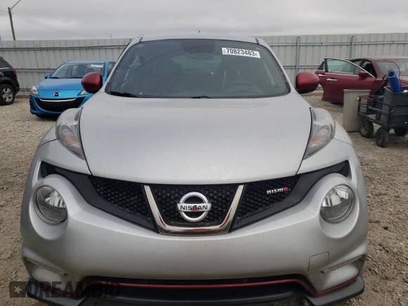 2014 Nissan Juke NISMO with VIN JN8AF5MV8ET365428, listed as a Copart auction lot 87502505 with 128,011 mi miles and Salvage Title. Bid and sale history available at carsss.com. Image 5.