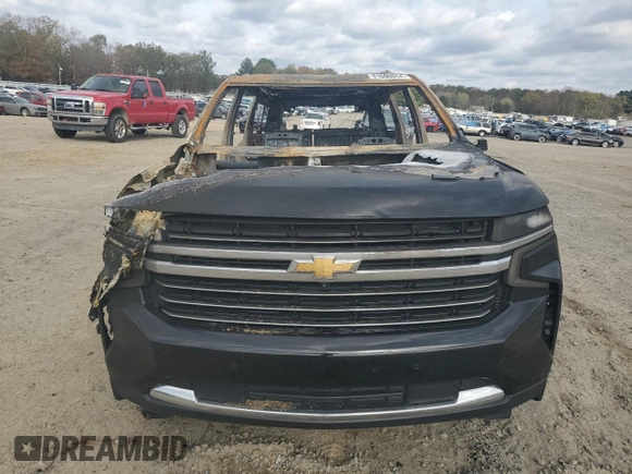 2023 Chevrolet Suburban LT z VIN 1GNSKCKD4PR201563, wystawiony jako Copart lot #81690654 z przebiegiem Nie podano mil oraz Szkoda całkowita • Salvage title. Historia ofert i sprzedaży dostępna na DreamBid. Obrazek 5.