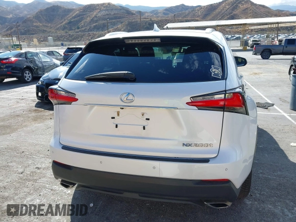 2016 Lexus NX 200t with VIN JTJBARBZ7G2087221, listed as a IAAI auction lot 41493452 with 69,163 mi miles and . Bid and sale history available at DreamBid. Image 17.