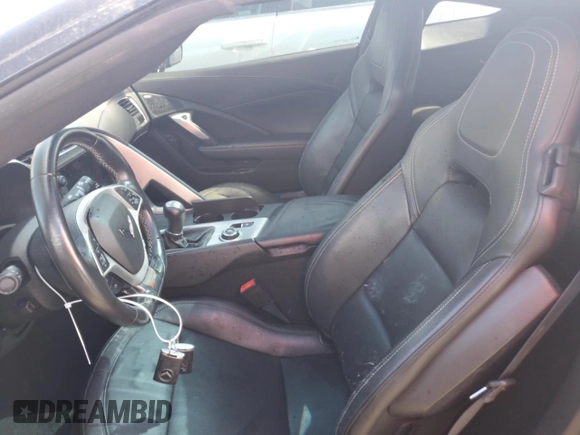 2016 Chevrolet Corvette Z06 1LZ with VIN 1G1YN2D62G5613452, listed as a Copart auction lot 74328594 with 0 mi miles and Salvage Title. Bid and sale history available at carsss.com. Image 10.