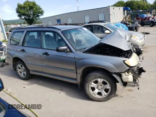 2007 Subaru Forester X with VIN JF1SG63627H717475, listed as a Copart auction lot 70233064 with 0 mi miles and Salvage Title. Bid and sale history available at carsss.com. Image 4.