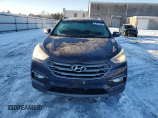 2017 Hyundai Santa Fe Sport 2.0T with VIN 5XYZU4LA0HG414280, listed as a Copart auction lot 41629395 with 132,427 mi miles and Clean Title. Bid and sale history available at carsss.com. Image 5.
