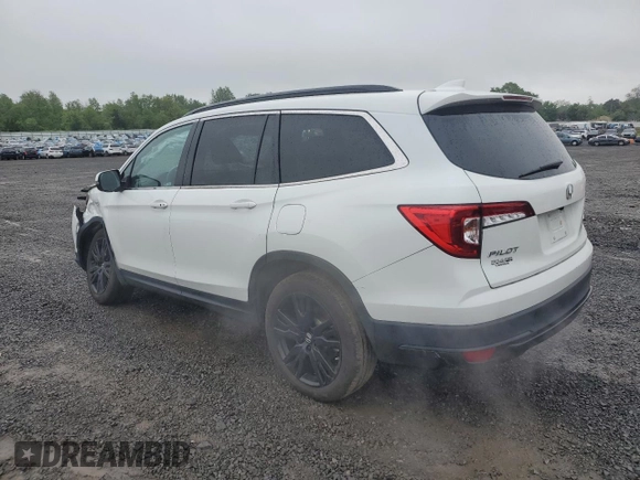 2021 Honda Pilot Special Edition with VIN 5FNYF6H26MB098145, listed as a Copart auction lot 55637105 with 17,707 mi miles and Salvage Title. Bid and sale history available at DreamBid. Image 2.