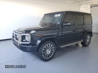 2022 Mercedes-Benz G 550 with VIN W1NYC6BJ6NX457809, listed as a Copart auction lot 79406964 with 11,185 mi miles and Salvage Title. Bid and sale history available at carsss.com. Image 1.