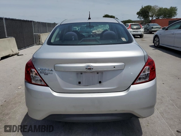 2015 Nissan Versa SV with VIN 3N1CN7APXFL835511, listed as a Copart auction lot 54105085 with 168,382 mi miles and Salvage Title. Bid and sale history available at carsss.com. Image 6.