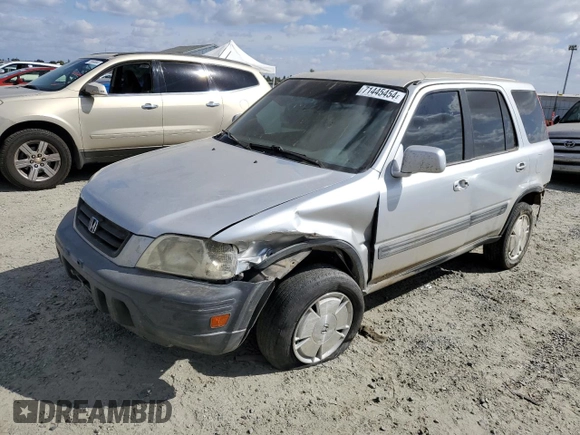 2000 Honda CR-V EX with VIN JHLRD1862YC059915, listed as a Copart auction lot 71445454 with 250,178 mi miles and Salvage Title. Bid and sale history available at carsss.com. Image 1.