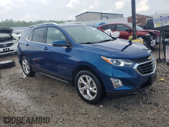 2019 Chevrolet Equinox LT with VIN 3GNAXLEXXKL375348, listed as a Copart auction lot 53863515 with 92,152 mi miles and Salvage Title. Bid and sale history available at DreamBid. Image 4.