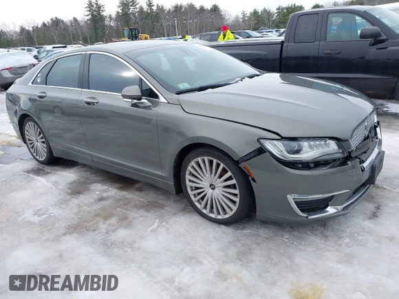 2017 Lincoln MKZ Reserve with VIN 3LN6L5F98HR612846, listed as a IAAI auction lot 41633453 with 112,213 mi miles. Bid and sale history available at carsss.com. Image 1.