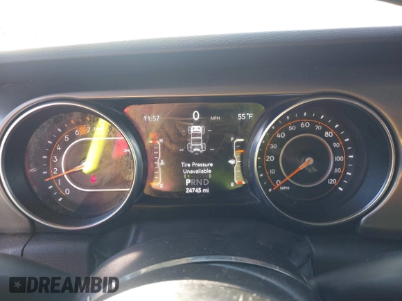 2022 Jeep Wrangler Unlimited Sport with VIN 1C4HJXDN1NW240032, listed as a IAAI auction lot 41130845 with 24,745 mi miles and . Bid and sale history available at DreamBid. Image 7.