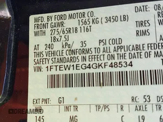 2016 Ford F-150 XLT с VIN 1FTEW1EG4GKF48534, выставлен на аукционе IAAI как лот 42635763 с пробегом 122 646 миль миль и . История ставок и продаж доступна на DreamBid. Изображение 9.