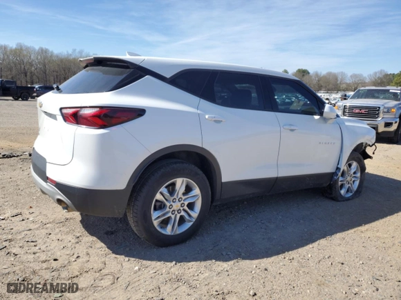 2022 Chevrolet Blazer LT with VIN 3GNKBCR48NS126530, listed as a Copart auction lot 49381055 with 77,132 mi miles and Salvage Title. Bid and sale history available at carsss.com. Image 3.
