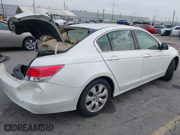 2010 Honda Accord EX-L with VIN 5KBCP3F86AB019034, listed as a IAAI auction lot 41712850 with 50,871 mi miles and . Bid and sale history available at DreamBid. Image 4.